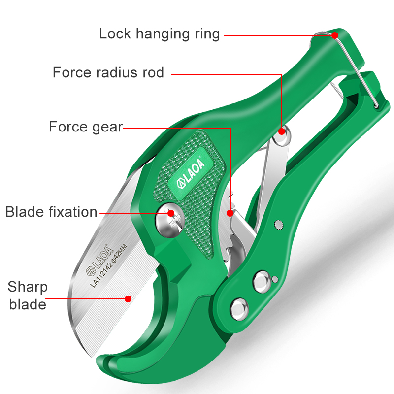 Труборез LAOA 42 мм для ПВХ тр – обзор и цена Pipe Cutter Ratchet